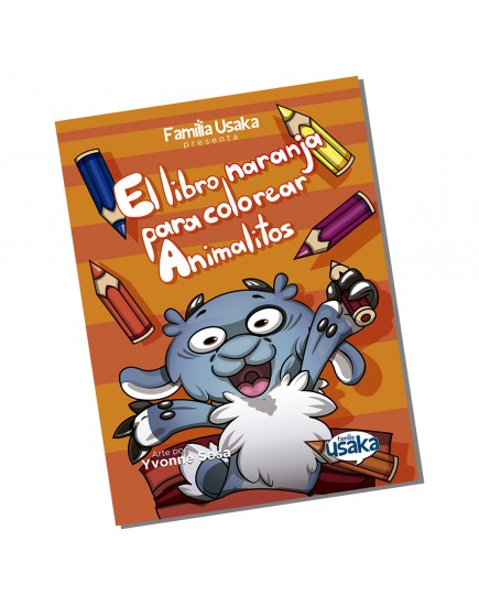 El Libro Naranja para Colorear Animalitos