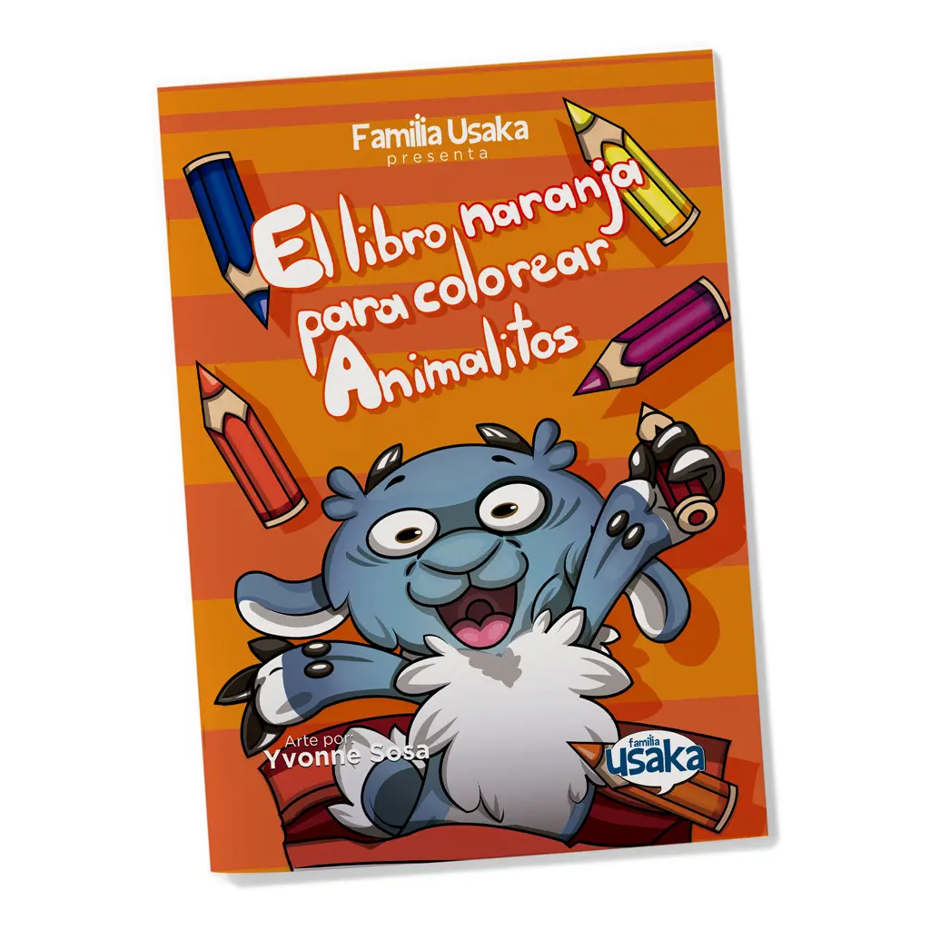El Libro Naranja para Colorear Animalitos